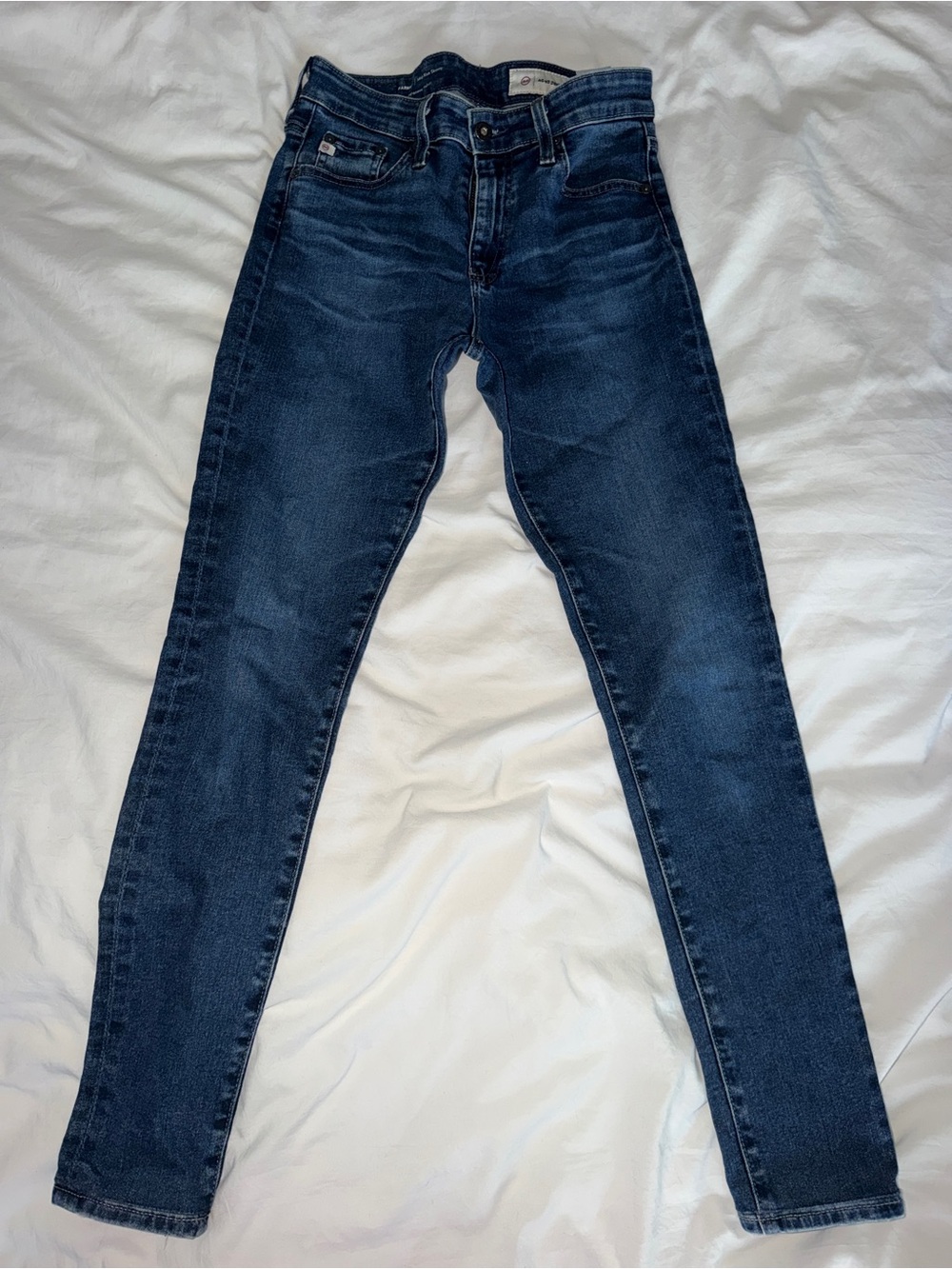 AG Adriano Goldschmied Farrah Skinny Jeans Size 26 – Flawed